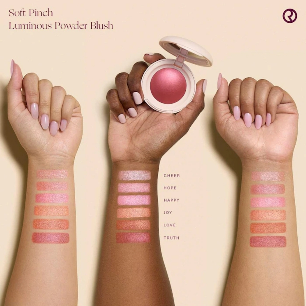 🍊Face Need🍊BNIB Rare Beauty Fullsize JOY Soft Pinch Luminous Powder Blush!$27R - Picture 9 of 16